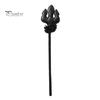 Lightweight Halloween Costume Headband Devil Horn Headband, Black Demon Hand Gothic Hair Accessories for Parties Stick Photo Shoot, Cosplay,