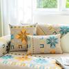 Bohemian Style Chenille Sofa Cushion All-Season Universal Anti Slip Scratch Resistant Pet Friendly 1/2/3/4 Sofa Protective Cover