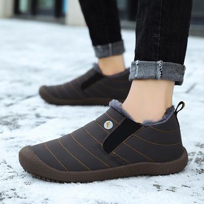 Herbst- und Winter-Schneestiefel für Damen und Herren, wasserdichte Baumwollschuhe, Herren-Übergröße 48, Outdoor-Baumwollstiefel, Winterschuhe 2025