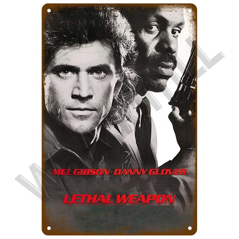 Retro Tin Sign Aesthetic Living Room Metal Wall Decor Decoration Cinema Vintage Metal Sign Movie Industrial Deco Films Poster