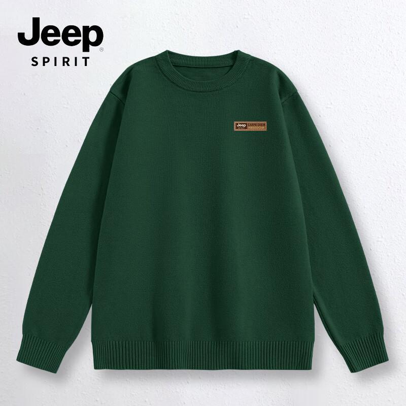 Мужской зимний пуловер с круглым вырезом Jeep Spirit 3XL