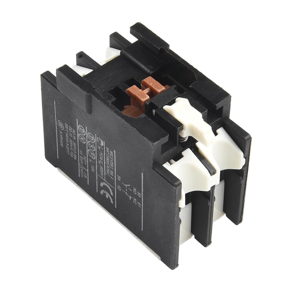 Interchangeable Auxiliary Block F4 11 1NO/1NC for CJX2 AC Contactor 10A Heating Current 690V Insulation 48x30x23mm Footprint
