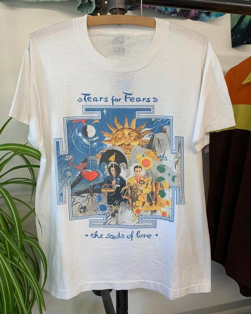 Футболка Tears For Fears The Seeds Of Love, классический стиль, TU158, унисекс S