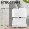 500ml Essential Oil Diffuser Timing Function Aroma Diffuser Ultrasonic Air Humidifier with Remote Control for Home Office