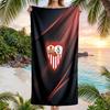 Sevilla FC print Sneldrogende Strandhanddoek Microvezel Absorberend Draagbare Reis Zwemhanddoek