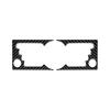 For Mini Cooper Hatch One For R50 R53 2002-2006 CarbonFiber AC Air Conditioning Control Panel Trim Car Interior Sticker