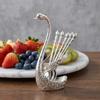 Luxury Swan Tableware Set Elegant Coffee Spoons Kitchen Gadgets Dessert Utensils  Daily Use