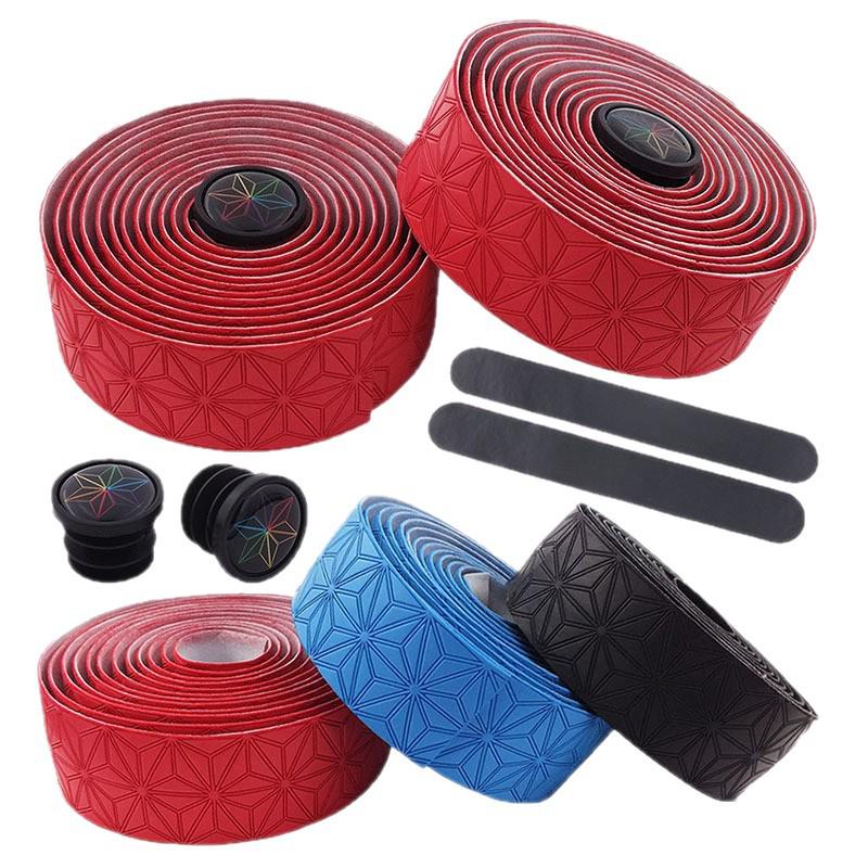 Chrysanthemum Road Bike Drop Bar Tape: Wear-Resistant, Sweat-Absorbent, Shock-Absorbing Cycling Handlebar Wrap