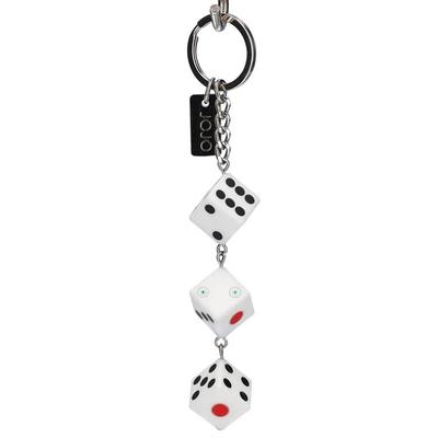 Bizarre Adventure Keychain Josuke and Chinchirorin Dice Style Anime 10th Anniversary Exhibition Limited Official Goods JoJo's Rohan's