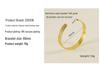 Retro Titanium Steel Adjustable C-Shaped Bangle - European & American INS Style Stainless Steel Women's Bracelet