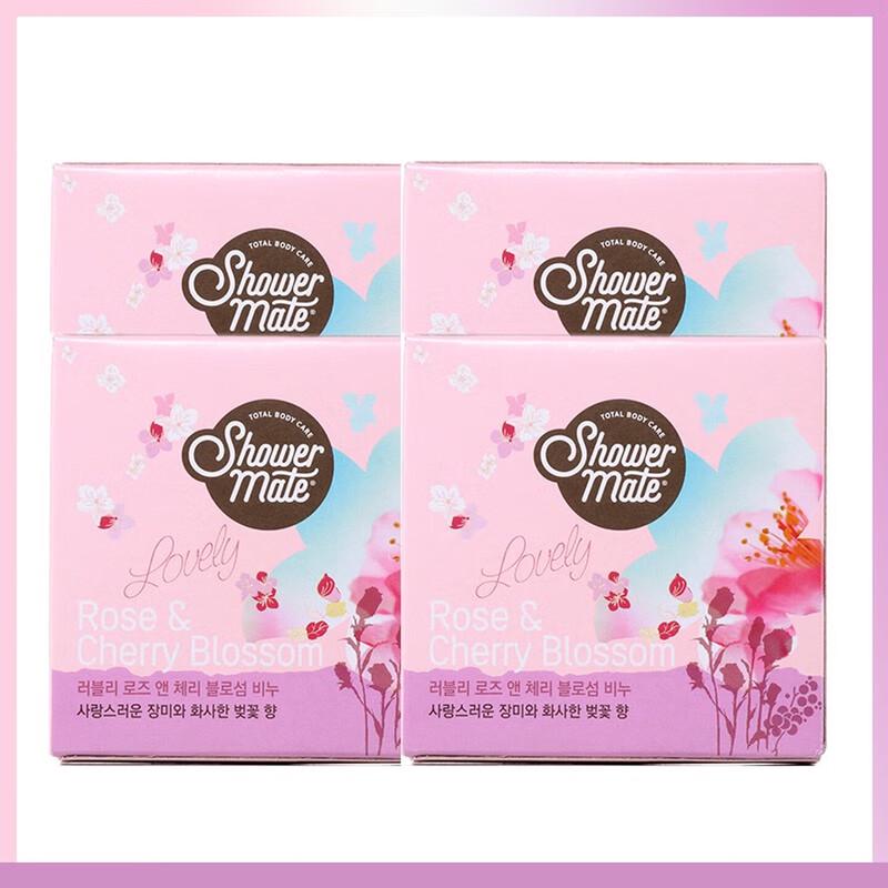 Мыло Aekyung Роза и Вишневый Цвет 4 шт.