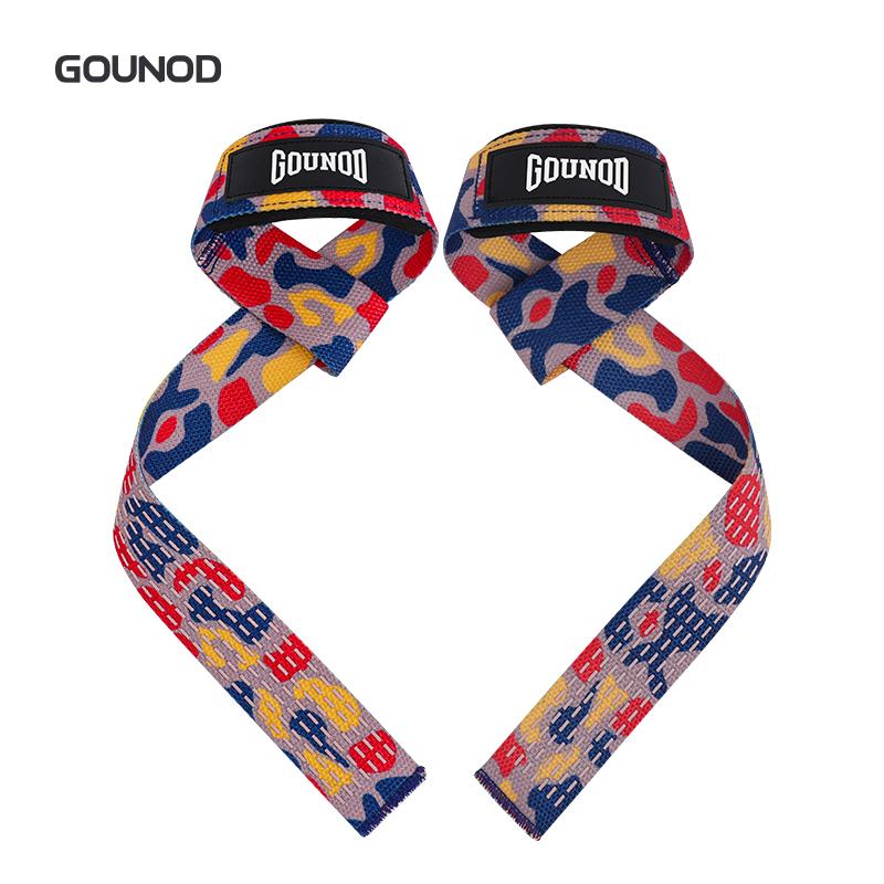 2pz/4pz/3paia Cinghie per Sollevamento Pesi Antiscivolo Silicone Cinghie da Polso per Sollevamento Allenamento della Forza Stacchi da Terra Crossfit Impugnature per Mani Polso