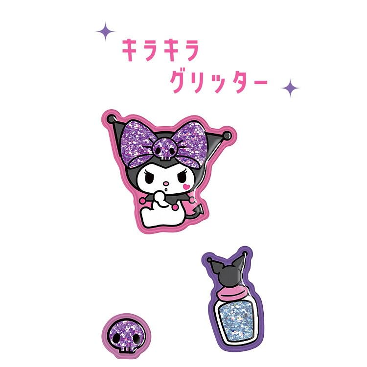 Kuromi [Sticker Sheet] Candy Glitter Sticker Sanrio