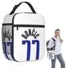 Luka Doncic Insulated Lunch Bag for Women Children Portable Food Boxes Thermal Lunch Box Tote