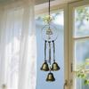Witch Bells for Door Rustic Wind Chimes Decor Witches Bells for Door for Protection for Halloween Christmas Fall Thanksgiving