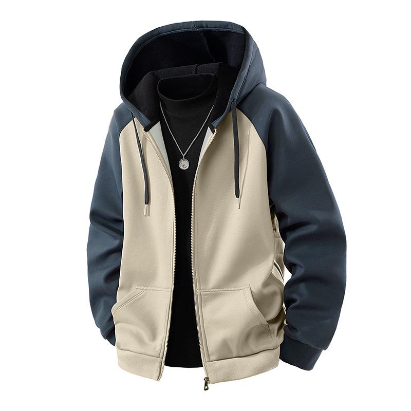 Autumn Fashion Hooded Jacket Jacket Men's Autumn Teen Cardigan Casual Versatile Jacket