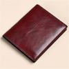 Vintage Leder Herren Geldbörse Schlank Bifold Kurze Geldbörse Multi Kartenhalter Münzfach Retro Minimalistisch Taschengeldbörse