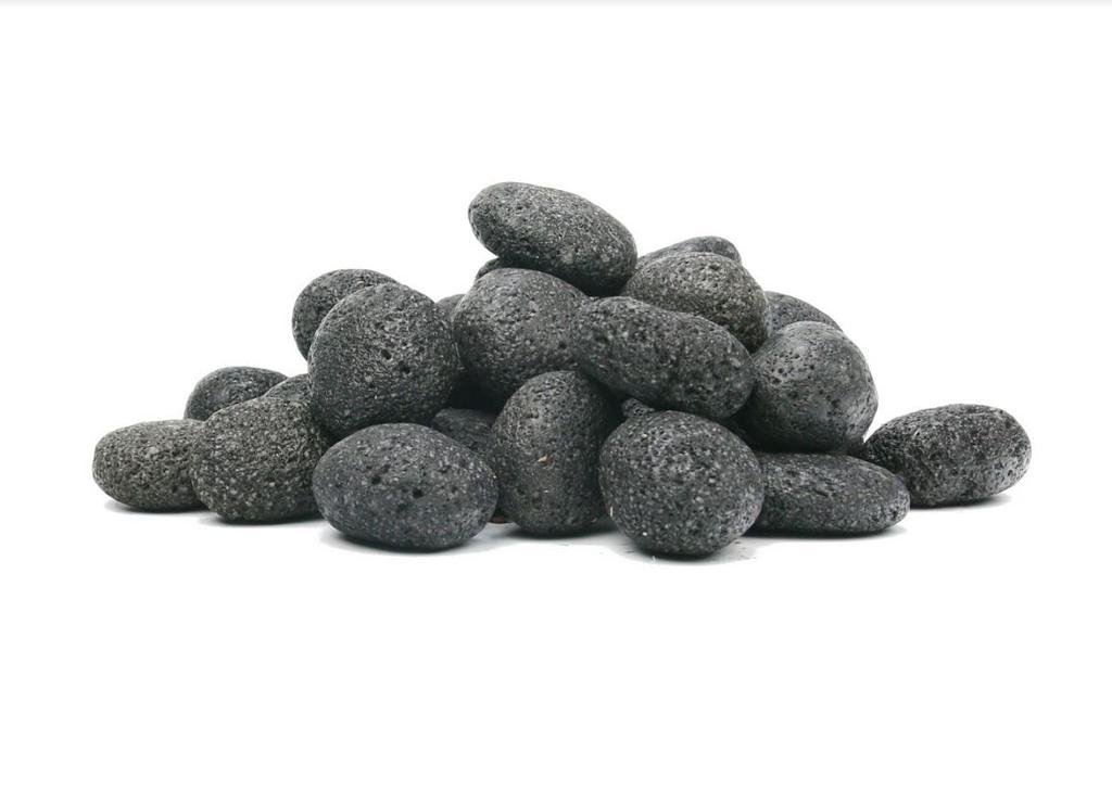 Lawa Czarna Otoczaki Pebbles 1,0-2,0Cm 1Kg