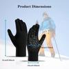 Winterhandschuhe für Herren Damen Verbesserte Touchscreen-Handschuhe Outdoor Radfahren Sport Thermische Warme Strickhandschuhe zum Laufen Fahren