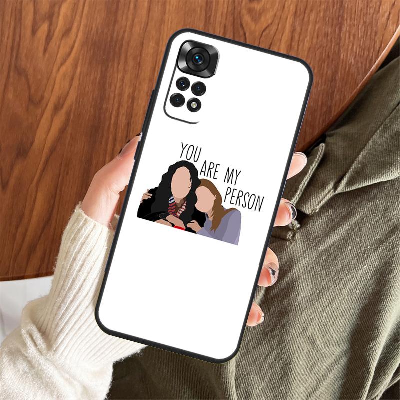 Anatomía de Grey Eres mi persona Funda Para Xiaomi Redmi Note 14 Pro 13 12 11 10 15 Pro Plus Redmi 13 C 15 10C 12C 14C 15C Cubierta