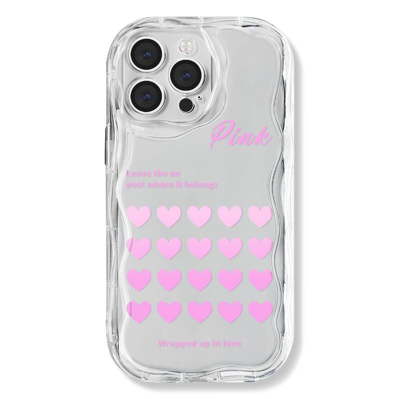 Zhitai Laser Paper Apple iPhone Case with Cream Pattern & Chain, Compatible with iPhone 16 Pro, 14, 12, 15, and 7/8.