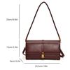 Fashion Retro Pu Leather Crossbody Bag For Women 2025 Winter Flap Messenger Bag  Ladies Travel Small Shoulder Underarm Handbag
