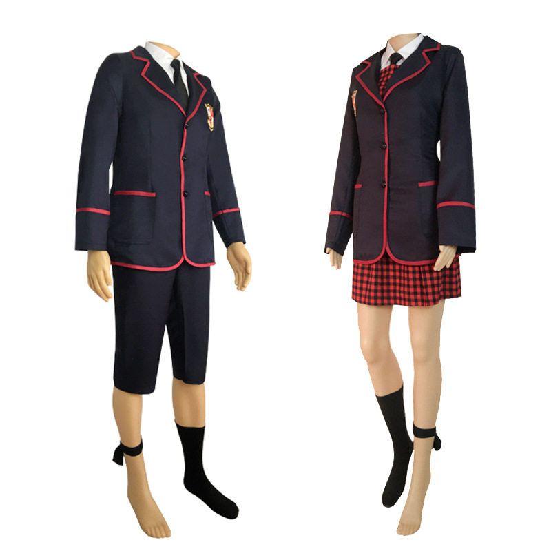 American Tv Series the Umbrella Academy No. 5 Cosplay Umbrella School Uniform Cosplay Outfit