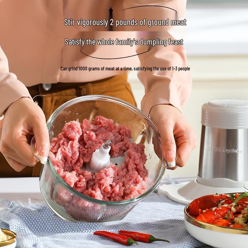 Royalstar Electric Food Chopper and Meat Grinder