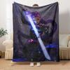 K-POP Anime Girls Group  Four Seasons Soft Warm Blanket  All-Season Thick Knit Polyester Bedspread for Bed, Camping, Travel  Perfect Gift