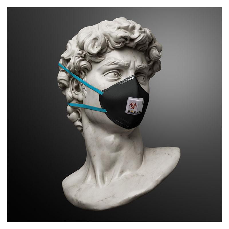 Nowoczesne obrazy David dmuchający różowy obraz na płótnie do salonu dekoracja ścienna David rzeźba wydruki Cuadros