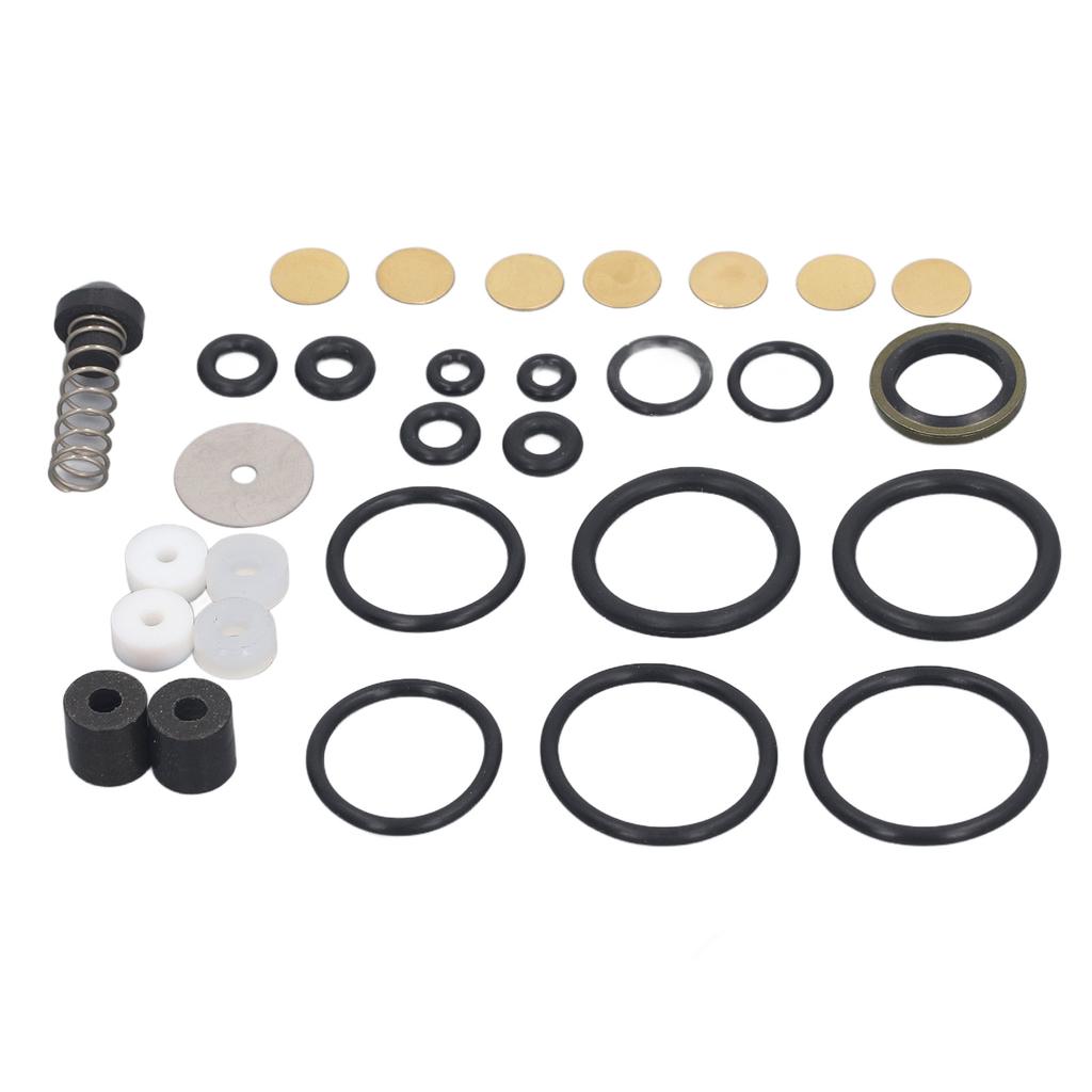 12V PCP Air Compressor Replacement Parts 30mpa Metal PVC Sealing Ring Piston Ring Set for High