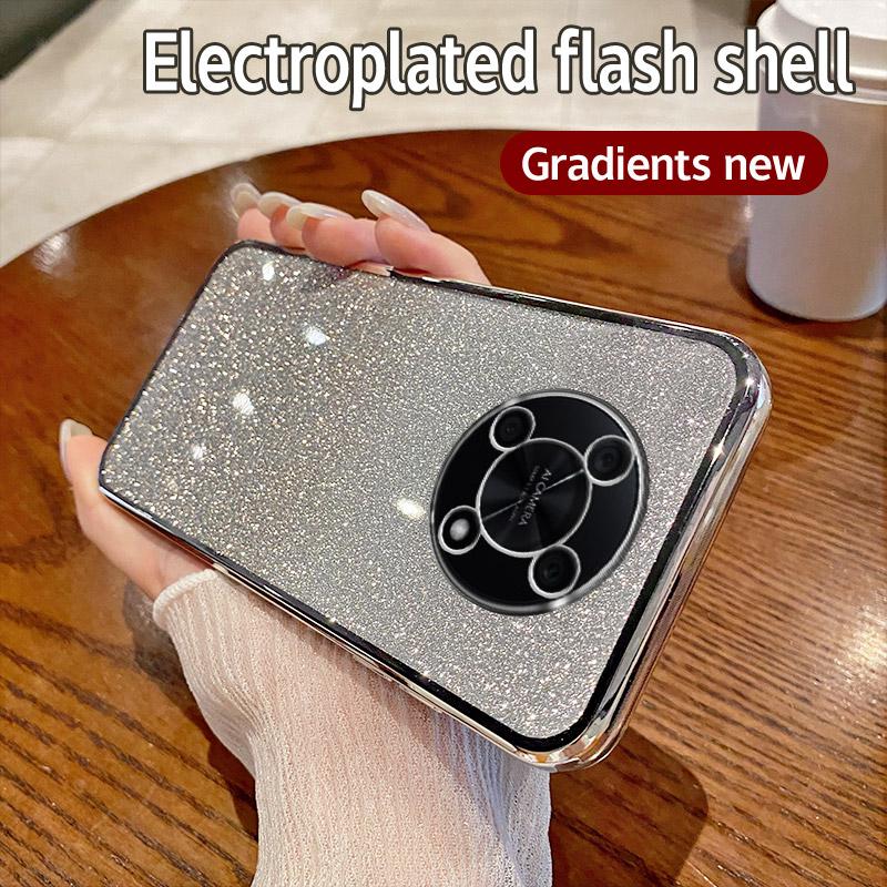 

Чехол для Huawei Nova Y90 Чехол для телефона Huawei CTR-LX2, CTR-LX1, CTR-LX3 Блестящий блестящий силиконовый объектив камеры Мягкая задняя крышка For Huawei Nova Y90