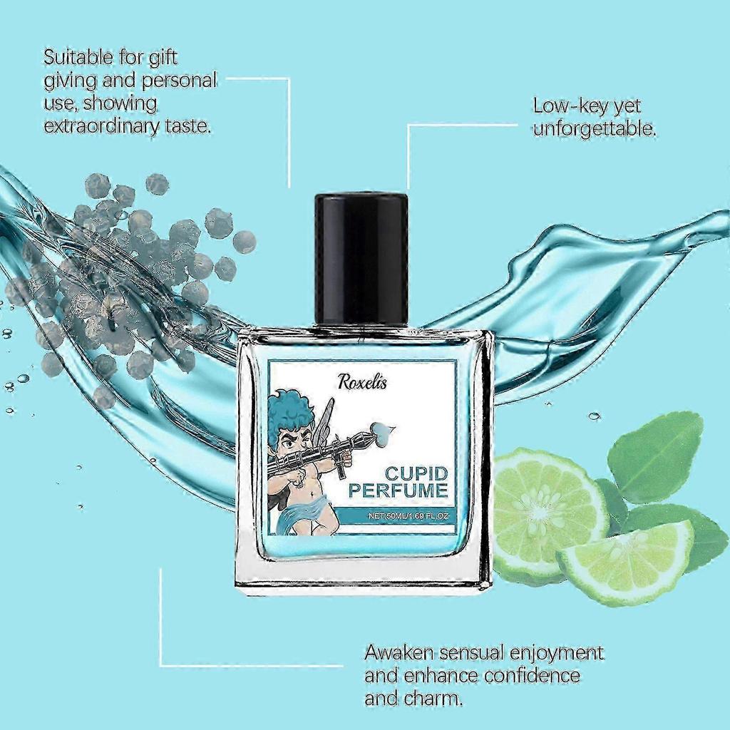 2025 3pcs Gulong Cupid Hypnosis Perfume 50ml Long Lasting Pheromone Cologne Fragrances Eau De Parfum Fresh Floral Scent