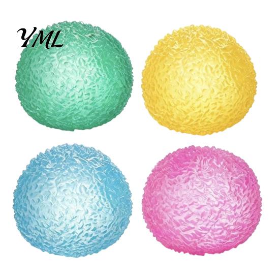 Travel Friendly Fidgets Crunchy Stress Ball, Ice Slushie Fidget Toy, Slow Rebound Anxiety Relief Gifts Sensory Squeeze Toy for And Portable