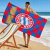 Custom Fc Bayern Munich Print Beach Towel, Large Soft Quick Dry Towel for Beach Camping Swimming