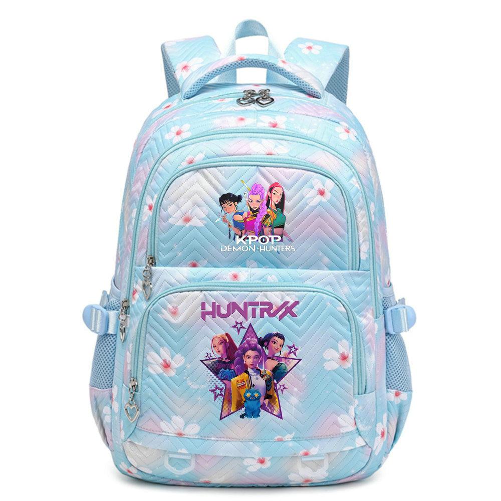 Anime K-Pop Demon Hunters School Backpack Student Teenager BookBag for Boy Girl Women Rucksack Backpack Travel Mochila Escolar