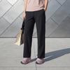 Li Ning Honor Gold Standard Solid Color Straight Casual Sports Long Pants Women Bottoms AYKW612-1