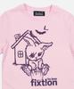 Jeseupigsyeon Bunny Fixt!On Mini Tee (Baby Pink)
