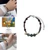 Stylish High-end Beaded Jewelry With Natural Stones Perfect For Couples Vintage Charm
