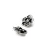 CHANEL [23K new product] Classic Camellia Metal Pearl Ear Clip Women's Black