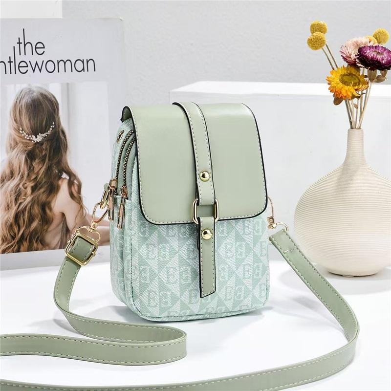 Popular Fashion Print Small Handbag For Ladies, All-Match Stylish Single Shoulder Crossbody Phone Pouch