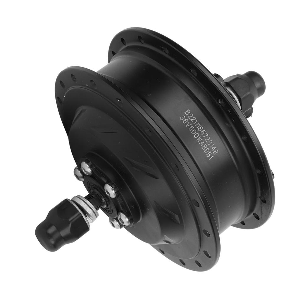 36V 500W Electric Bike Brushless Gear Hub Motor Waterproof Nine Core 36 Hole Front Wheel Drive Motor for Electric Bike