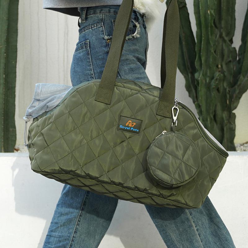 Portable Pet Shoulder Bag with Breathable Outdoor Travel Puppy Dog Cat Carrier for Small Dogs Cats Mascotas Handbag Slings Bags