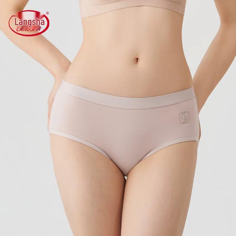 LANGSHA Women's Plus Size Breathable Seamless Briefs