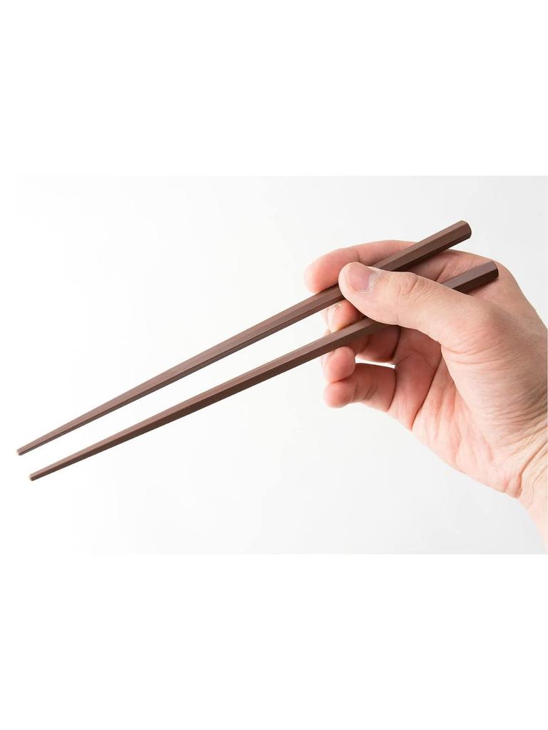 Asahi Koyo Hexagonal Commercial 5 Easy to Dishwasher and Dryer Made in Pack of 5 Chopsticks, Heat-Resistant, Grade, Colors, Approx. 22.8cm, Non-Slip,