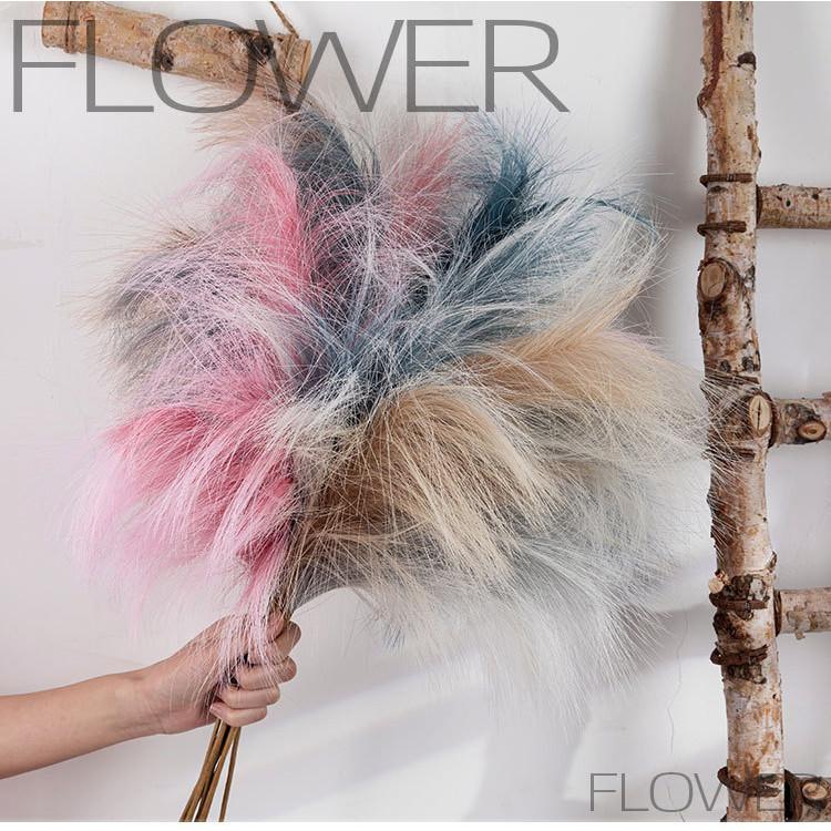 Decorative Reed Pampas Artificial Flower Living Room Decoration Fake Flowers Green Plants Wedding Crafts Shooting Props