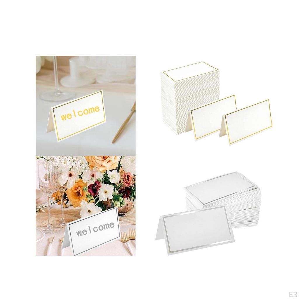 100 Count Cards for Seating Arrangements at Events