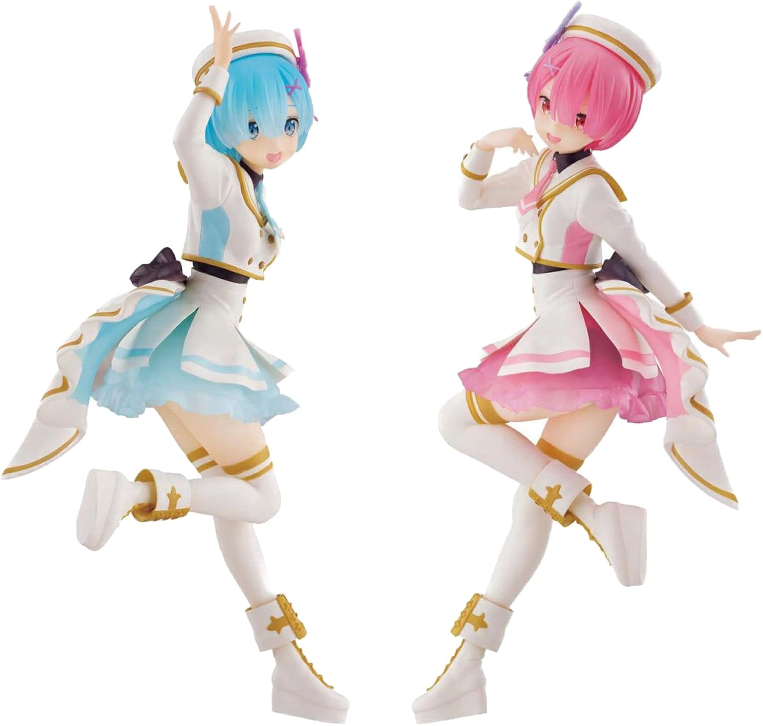 

ESPRESTO Stage costumes Rem & Ram figures from Re:ZERO -Starting Life in Another World-, approximately 22cm, set of 2