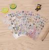 6 Blatt/Los Englisches Alphabet Zahl Retro Aufkleber Album Tagebuch Dekoration DIY Dekorationsaufkleber Handgemachte Aufkleber Scrapbooking