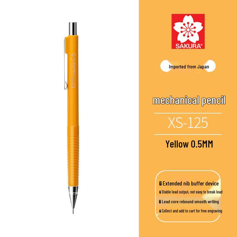 Japan Sakura Mechanical Pencil - 0.3mm, 0.5mm, 0.7mm, 0.9mm for Manga & Hand-painted Design